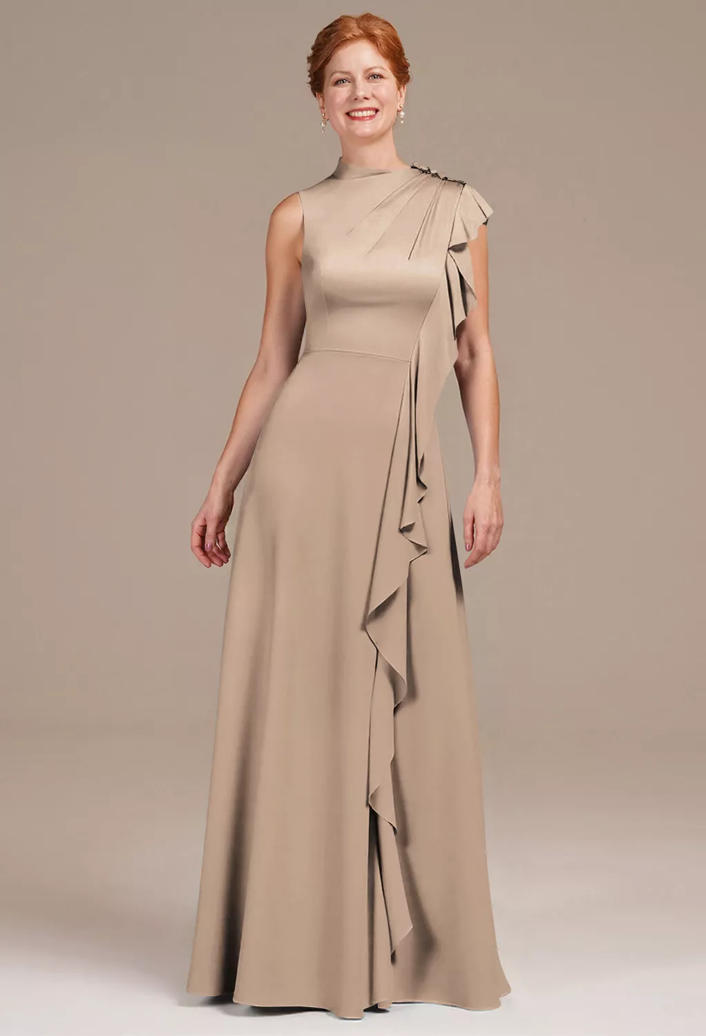 AW Aston Taupe  Mother of the Bride Dresses